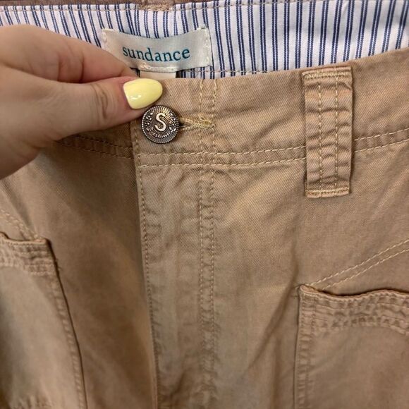 Sundance Shadow Garden Pants NEW with tags Size 14 Nougat - Picture 11 of 15